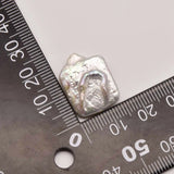 3 Pcs Square Baroque Pearl Jewelry Charms Lot