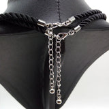 3 Pcs 3mm 3-Strand Rope Adjustable Braided Necklaces & Pendants