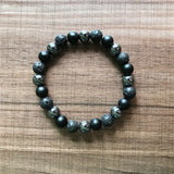 3 Pcs Set Natural Stone Bracelets Men's Yoga Wrist Gift