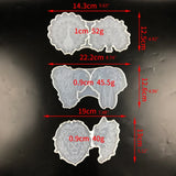 3 Pcs/Set Elephant Peacock Lion Coaster Epoxy Resin Mold Cup Mat