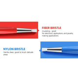 3-piece Fiberglass Steel Scratch Brush Pen Sanding Fiber Bristles