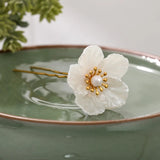 3 Pcs/Set Hair Sticks Flower Headpieces for Women Girls Bride Wedding Party