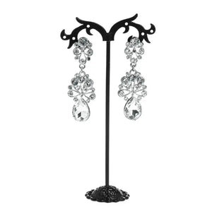 3 Pcs/Set Metal Jewelry Tree Earring Display Stand Necklace Bracelet Organizer