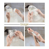 Soap Saver Pouch Exfoliating Bag Scrubber Holder for Bath or Shower