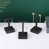 3 Pcs Wood Earring Rack Storage Jewelry Hanging Display