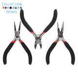 3 Pcs Stainless Steel Needle Nose Pliers Jewelry Making Hand Tool