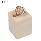 3 Pcs/lot Wooden Jewelry Display Rings Holder Stand