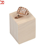3 Pcs Wooden Ring Jewelry Display Stand Holder Organizer