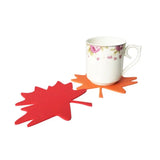 3 Pcs Maple Leaf Round Mould UV Resin Silicone Mold