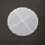 3 Pcs Irregular Coaster Crystal Epoxy Mould