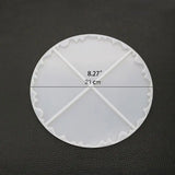 3 Pcs Irregular Coaster Crystal Epoxy Mould