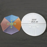 3 Pcs Irregular Coaster Crystal Epoxy Mould