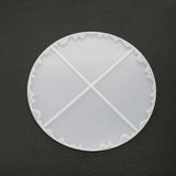 3 Pcs Irregular Coaster Crystal Epoxy Mould