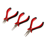 3-Piece Jewelry Pliers & Beading Wire Kit Set Wire Cutters Repair Tools