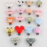 3 Piece Silicone Clip Dummy Holder DIY Pacifier Chain Accessories BPA