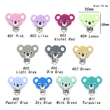 3 Piece Silicone Clip Dummy Holder DIY Pacifier Chain Accessories BPA