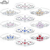 Rhinestone Tiara Crystal Crown Set for Girls