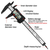 3-Piece 150mm Digital Protractor Angle Ruler Spirit Level for DIY Household