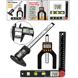 3-in-1 Digital Protractor Angle Ruler for DIY Jewelry