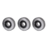 3 Pcs 38mm 36 Tooth 12mm Electric Vehicle Steel Gear