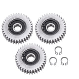 3 Pcs 38mm 36 Tooth 12mm Electric Vehicle Steel Gear