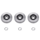 3 Pcs 38mm 36 Tooth 12mm Electric Vehicle Steel Gear
