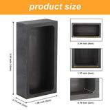 3 Pcs Graphite Ingot Mold Crucible for Melting Silver Metal