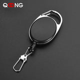 3-Piece Kevlar Rope Key Chain Telescopic Burglar Chain Keyring