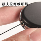 3-Piece Kevlar Rope Key Chain Telescopic Burglar Chain Keyring