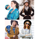 3 Retro Sweater Collar Clips, Cardigan Clip for Women, 3 Colors