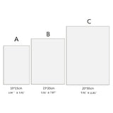 3 Sublimation Aluminum Photo Blanks for DIY Printing