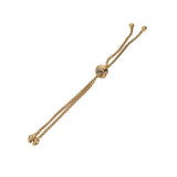 316L Stainless Steel 1.8mm Box Chain Bracelet 11.5cm Bolo Adjustable
