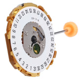 3-Pin Quartz Movement For Miyota 9U13 Watch Repair Date At 6H