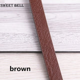 3 Roots 1.2M x 10mm Flat PU Leather Cord Rope DIY Jewelry Findings Accessories