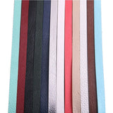 3 Roots 1.2M x 10mm Flat PU Leather Cord Rope DIY Jewelry Findings Accessories
