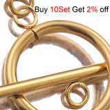 3 Stainless Steel OT Toggle Clasps for Necklace Bracelet Findings