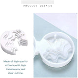 Island Resin Mold & 100Pcs Display Ear Cards