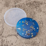 Round Square Coaster Resin Mold Tea Mat Tray Epoxy Resin Silicone Casting Molds