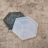 Round Square Coaster Resin Mold Tea Mat Tray Epoxy Resin Silicone Casting Molds