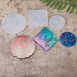 Resin Coaster Molds Round Square Set