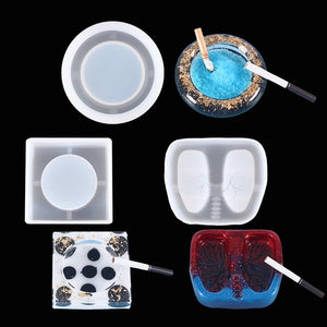 3 Shapes Silicone Casting Resin Molds Jewelry Tools