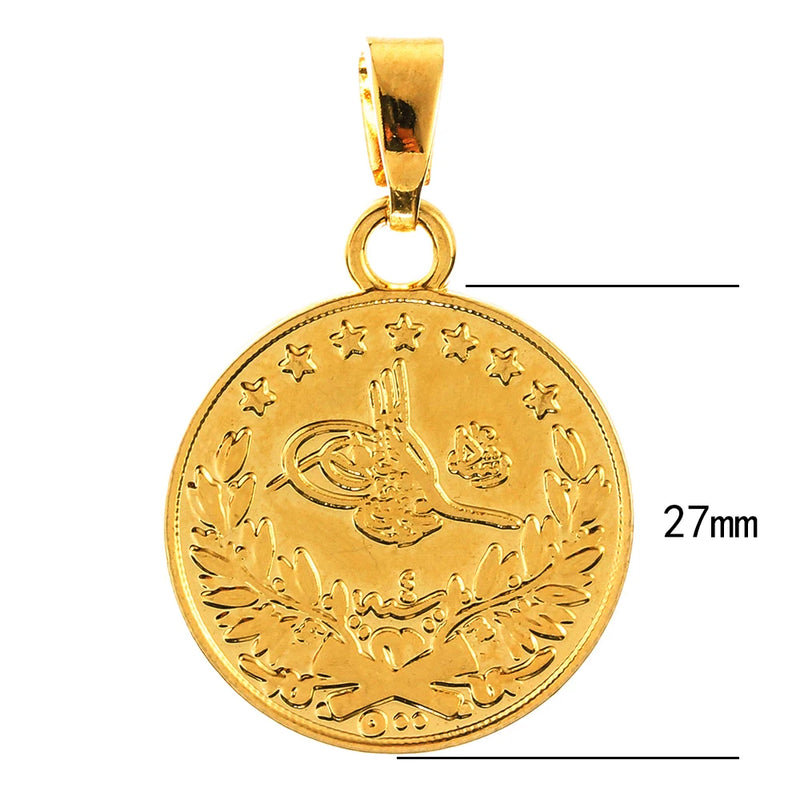 Muslim Islamic Allah Necklace Pendant Middle East Turkey Oman Arab