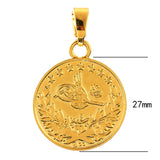 Muslim Islamic Allah Necklace Pendant Middle East Turkey Oman Arab