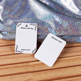 50Pcs/Lot Jewelry Display Cards - Necklaces, Rings, Earrings, Pendants