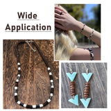 3 Strands 5 8 10mm Brown Coconut Spacer Beads for DIY Jewelry Making