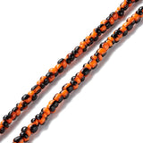 3 Strands Lampwork Beads Loose Column Spacer Beads DIY Jewelry Making