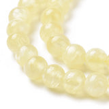 Natural Stone Yellow Selenite Round Beads 4/6/8/10/12mm