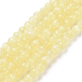 Natural Stone Yellow Selenite Round Beads 4/6/8/10/12mm