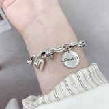 Sparkling Adjustable Bracelet with Pearl for Women