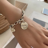 Sparkling Adjustable Bracelet with Pearl for Women